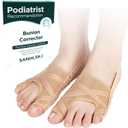 XL Bunion Corrector for Large Wide Feet - Hallux Valgus & Tailors Bunion Discomfort Relief Splint, Adjustable Toe Straightener Fits Work Boots & Wide Shoes for All Day Wear Men & Women
