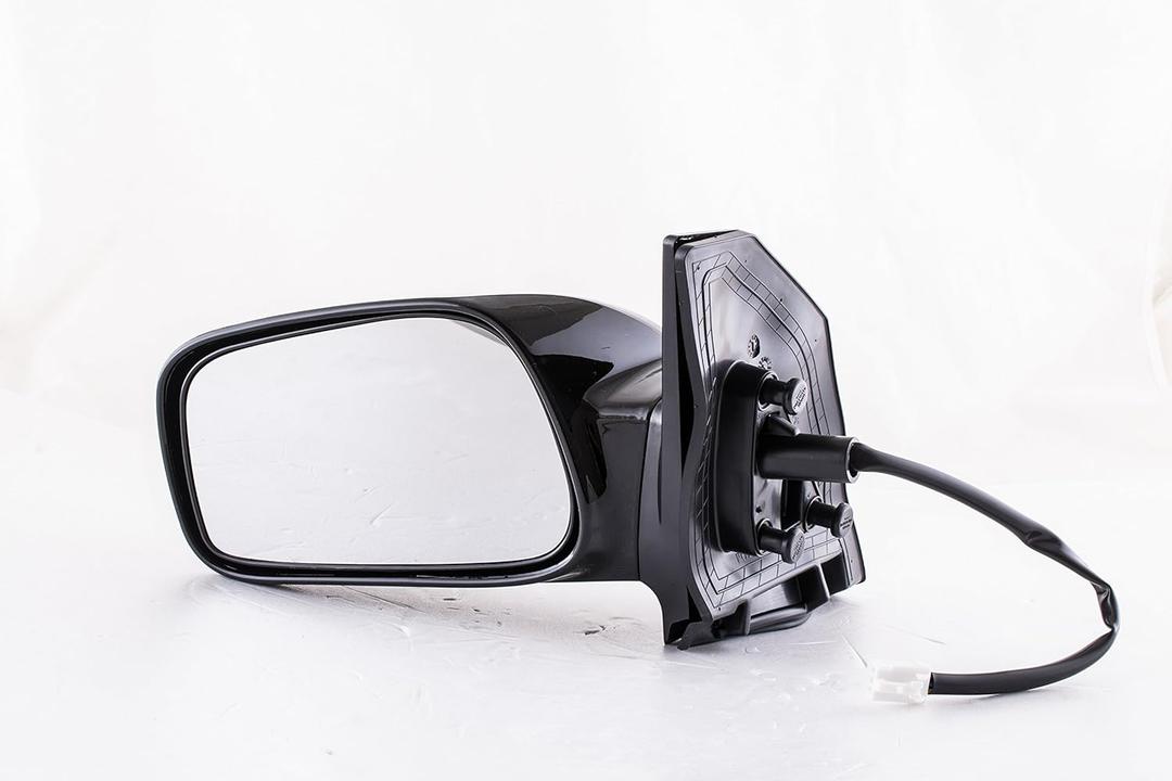 Dependable Direct Left Driver Side Painted Black Non-Heated Non-Folding Door Mirror Fits Toyota Corolla LE, S (2003 2004 2005 2006 2007 2008), Fits TO1320179-2006 Toyota Corolla Driver Side Mirror