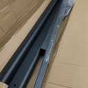 DIYHD 8 Step Handrail, Black Iron Stair Railing, Outdoor Indoor, 1 Pack
