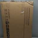 Outdoor Grill Cart Bar Cart with Storage Cabinet for Grilling Accessories, XL Portable Outdoor Grill Table with Stainless Steel Top for Kitchen Prep, Lawn & GardenBlack