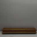 LazBlinds Cordless Bamboo Roman Shades, Privacy Blinds for Interior Windows, Room Darkening Roll Up Bamboo Blinds for Home & Patio, 31.5" W x 64" H, Eastfield Teak (31 1/2" W x 64" H, Pricacy - Eastfield Teak)