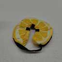 Inflatable Dog Cone Collar for Large Medium Small Dogs, Soft Adjustable Recovery Cone for Dogs Cats,Dog Neck Donut Alternative After Surgery(Lemon,Medium (MNeck 8"-11")