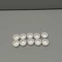 Rainbow Dream 3/4 Inch PVC Pipe End Cap Plug Adapter Pipe Fittings - 10 Pack, White