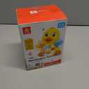 Yiosion Musical Flapping Yellow Duck Interactive Action Educational Learning Walking Light Up Dancing Toy for 1-Year-Old Baby Toddler Infant