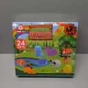 2025 Mochi Advent Calendar, 24 Days Christmas Countdown Calendar Mochi Squishy Stress Relief Toys for Kids Girls Boys Teens Toddlers Christmas Party Favors Gifts