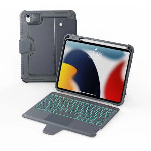Nillkin Backlit Bumper Combo Computer Keyboard Case ( Grey ) for iPad Series