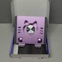 Tablet Stand 360 Rotating Aluminum Holder - Adjustable, Portable & Foldable Monitors Stand for iPads, Compatible with 4-13.3" Tablets, Purple