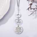 2 x Graduation Gifts Car Rear View Mirro Accessories Hanging Pendant | 2026 Graduation Gifts for College Him Her Masters Degree Phd College Car Decor for Women Men