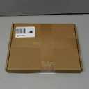 RIVERVALLA 5x7 Picture Frame Retro White Gold Line Vintage Picture Frames Antique Photo Frame Wall Hang Desktop Decor Display Mothers Day Birthday Gifts for Mom Grandma Women