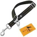 Active Pets Orange Car Seat Belt for Dogs, Attaches to Harness & Collar, Adjustable 18" - 24" Travel Restraint System Fits Small - Large Pups for Safety & Comfort, Essential Pet Supplies & Accessories