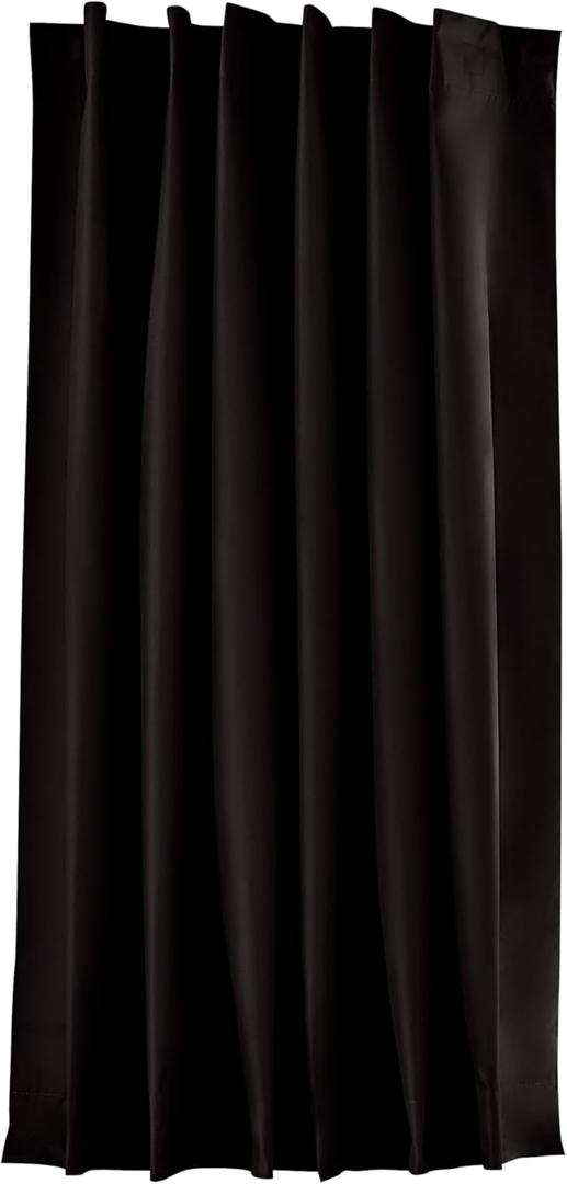 Black Curtain , 1 Pack ,54x70