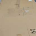 Large Framed Black and White Abstract Wall Art for Living Room, 3 Piece Big Canvas Prints Paintings Artwork for Walls, Modern Minimalist Black Gold Pictures for Hallway Office Wall Decor 24x36 Inch (Block)