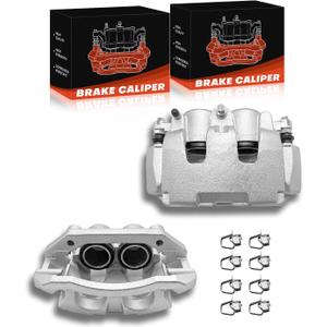 TOVASTY 2PC Set Brake Caliper Left & Right Front Side Set Compatible With 2013-2019 Cadillac XTS,2008-2020 Escalade,2009-2014 Savana,Avalanche,Silverado,Sierra,Express,Suburban