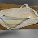 CRAWLBO Bed Tent for Kid Twin Size Bed Canopy, Breathable Privacy Space Sleeping Drafty Room Dream Tents Indoor Play Tent Kid Sleep Tent（Beige, Twin）