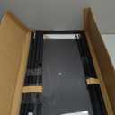 DUMOS 32 Inch Office Small Computer Desk Modern Simple Style Writing Study Work Table for Home Bedroom - Wood Black