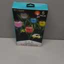 Bytech 5-Pack Solar Powered Tulip Stake