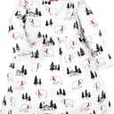 Luvable Friends Hudson Baby Long-Sleeve Dresses 2pk