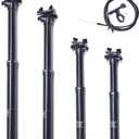 KS EXA Form 900i Hydraulic Dropper Post with Remote Lever & Cable, Internal Cable Routing, 30.9/31.6mm, 100/125/150/170mm Travel for MTB, E-MTB & Gravel Bikes