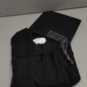 MyGradDay Graduation Master Cap and Gown Master Regalia with Black 2024 2025 Tassel Package (45", 5.0'-5.2')