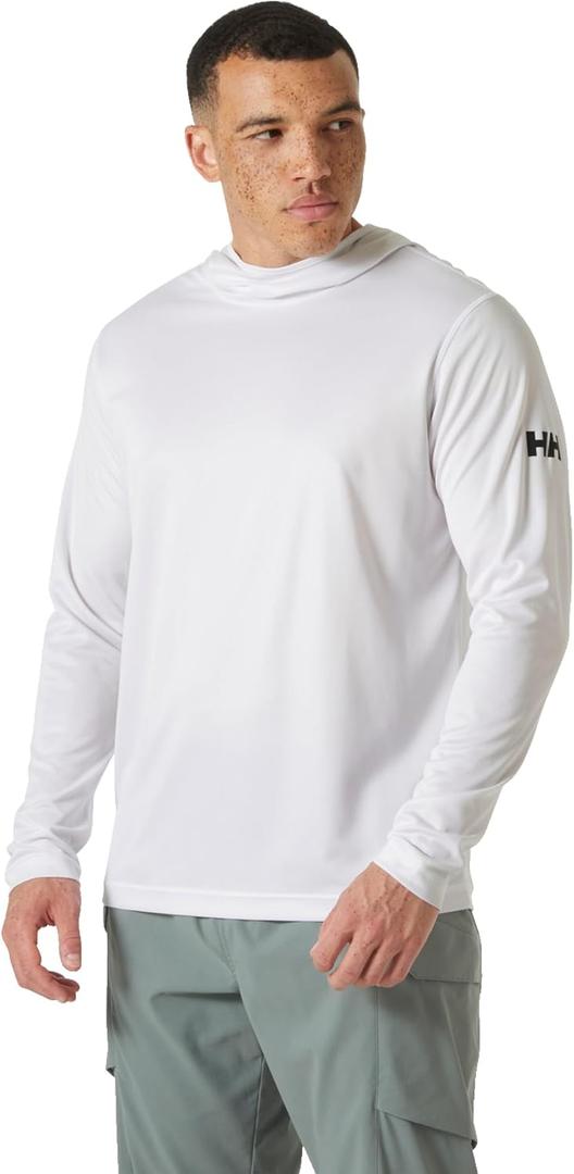 Helly Hansen, Men, HH Tech Hoodie, White, Medium