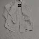 Van Heusen Men's Dress Shirt Slim Fit Ultra Wrinkle Free Flex Collar Stretch, White, 14"-14.5" Neck 32"-33" Sleeve S
