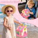 Toddler Toys for 1 Year Old Girl Gifts, 12-in-1 Montessori Musical House Toddler Learning Toys for 1-2, 1st First Birthday Gifts Baby Girl Boy Gift Toys 6-12 12-18 Months, Pink