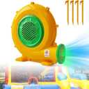 Blower for Bounce House - 550W Bounce House Blower, Portable and Powerful Air Blower for Inflatable Water Slide, Commercial Bubble House, Bouncy Castle, Inflatables Arch, Indoor & Outdoor