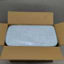 Amazon Basics Leak-Proof Dog and Puppy Potty Training Pee Pads with Quick-Dry 5-Layer Super Absorbent Design, Regular Size 22 x 22 inch, Blue & White, 100 Count