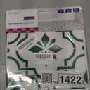 MORCART Peel and Stick Floor Tile, 20-Pack 7.87" x 7.87" Matte Vinyl Floor, Self Adhesive Waterproof Flooring DIY for Renter, Removable Tile Sticker for Bathroom, Kitchen, Bedroom, Wall (Green Flower)