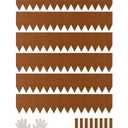 VEVOR Steel Landscape Edging, 6 Packs 40 x 8 in Weather-Resistant & Pre-Rust Metal Landscape Edging, Bendable Garden Edging Border, Lawn Edging for Flower Bed Yard Pathway Divider