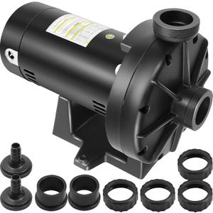 W36060 Replacement 0.75HP Booster Pump 115/230V 1.5" Pipe Fittings Fit for Hayward In-Ground Pool Pressure Cleaner