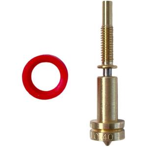 Rapid Change Revo Brass Nozzle 0.4mm for E3D Revo HotEnd, High Temperature Wear Resistant 3D Printer Nozzle, Easy Hand-Tighten Installation, Precision Engineering for Smooth Extrusion.