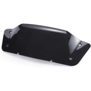 7 inch Windscreen Motorcycle Wave Windshield Fit for Harley CVO Street Glide FLHXSE 2023-2024 and FLHXS 2023, Street Glide FLHX 2024 (Black)