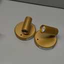 EZVALO LED Spotlight Indoor, 5500mAh Rechargeable Battery Uplighting Indoor, Wireless Mini Art Accent Spot Lights with Remote, for Plants Display Painting Dartboard Artwork Portrait Closet(2Pack-Gold)