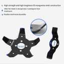 2 x 2PCS Upgraded Weeding Disc, 2025 New Weeding Disk, Multifunctional Trim Season Weeder Plate, Blade Cutter Replacement for Aperture 0.99in, Suitable for Field and Garden Lawn Mowers