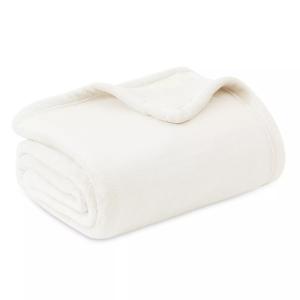Cozy Comfort by Bedsure | Flannel Blanket Solid, 60x80 Inches