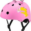 Odoland Kids Bike Helmet for Boys & Girls Age 2-10, Toddler Bicycle Helmet Adjustable Fits 48-55cm, Safety Multi-Sport Helmet Design for Children Cycling, Skating, Scooter, Outdoor Sports