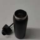 Owala FreeSip Insulated Stainless Steel Water Bottle with Straw, BPA-Free Sports Water Bottle, Great for Travel, 40 Oz, Very, Very Dark