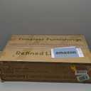 Royal Windsor Small Fluted Nightstand with 2 Drawers, Modern Night Stand Side End Table, Small Accent Storage Cabinet, Bedside Table for Bedroom Full Size Bed, Natural Oak