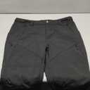 Moosehill Women's-Fleece-Lined-Hiking-Pants Snow-Ski-Water-Resistance-Softshell-Insulated for Winter , 16 Black