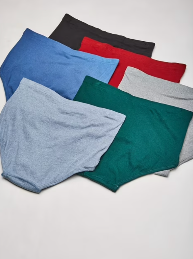 Hanes Men's 6Pack Tagless No Ride Up Briefs with ComfortSoft Waistband, Assorted, Medium