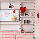 Valentines Decorations - Cats Love Wooden Box for Cat Lovers, Valentine Decor for Home Office Table Wall Hanging-Happy Valentine A10