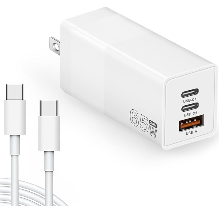 ZGear 3 Port Adaptive Fast Charger 65 Watts Of Power