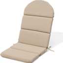 50x19.6 In Adirondack Chair Cushion, High Back Outdoor Chair Cushion