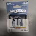 Ansmann AA 2850 Hybrid High Capacity, Low Discharge Rechargeable Batteries 12 Pack
