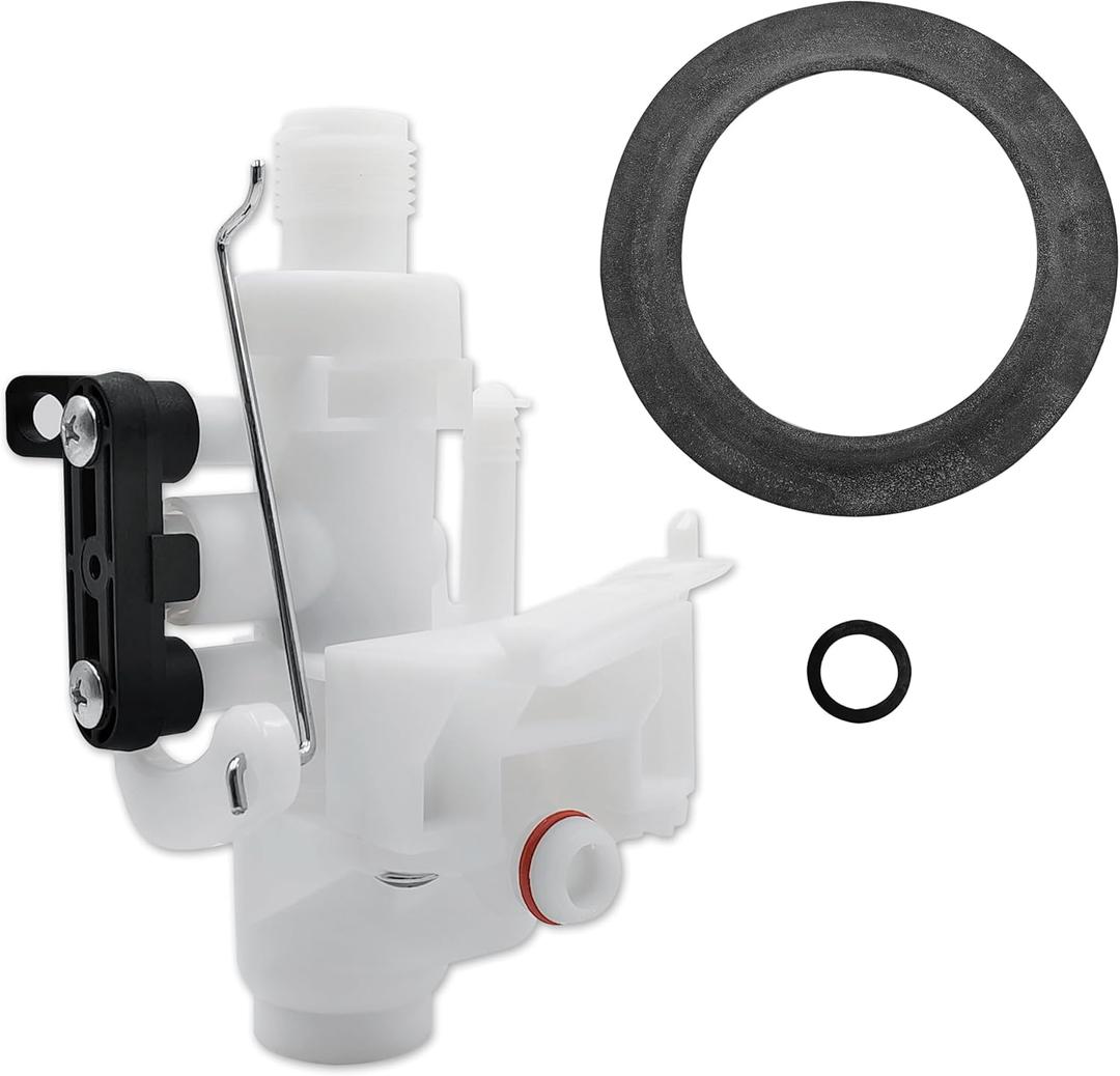 31705 RV Toilet Water Valve Kit, Compatible with Thetford Aqua-Magic V High and Low Models