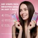 8 x CALLSMILE Teeth Whitening Strips - Whitening Strips for Sensitive Teeth, Hydrogen Peroxide Teeth Whitener for Coffee, Wine, Tobacco, and Other Stains, 28 Strips (14 Days Treatment), Coconut