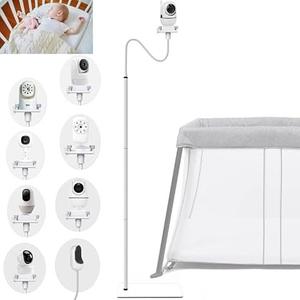 EYSAFT Baby Monitor Floor Stand Holder Mount Compactible for Nanit Pro & Flex Stand,Infant Optics DXR8 Pro,VTech VM901/VM819/RM7764,Momcozy,HelloBaby,eufy E110,nooie IPC100,Motorola VM75/VM50G/VM44