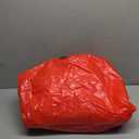 ZOBER 9 Ft Large Christmas Tree Storage Bag - Fits 9 Ft Artificial Trees - Plastic, Waterproof Christmas Tree Bag For Storage Box For Xmas - Strong, Durable Handles - Label Card Slot - Red