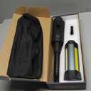 Rechargeable LED Work Light with Stand - Cordless Work Lights Kit 3 Page Head,500/1000/2000 Lumen 3500/6500K Dimmable 6AH Camping Light with Detachable Tripod,Hooks and Carrying Bag